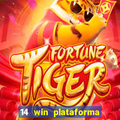 14 win plataforma de jogos